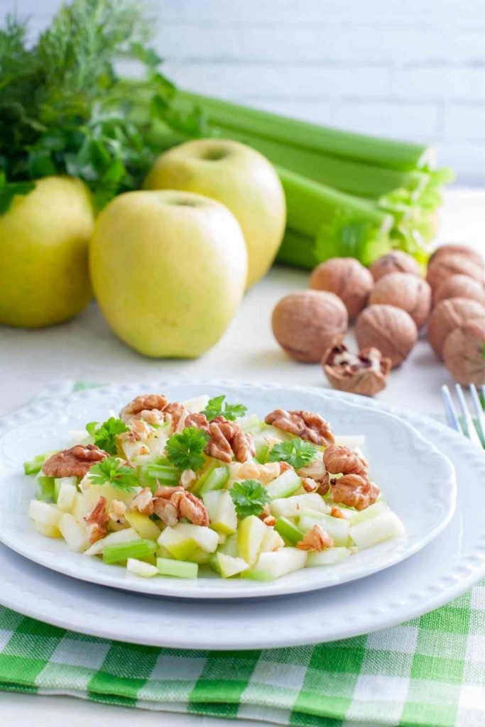 Nut butter with apples or celery - High Protein Snacks