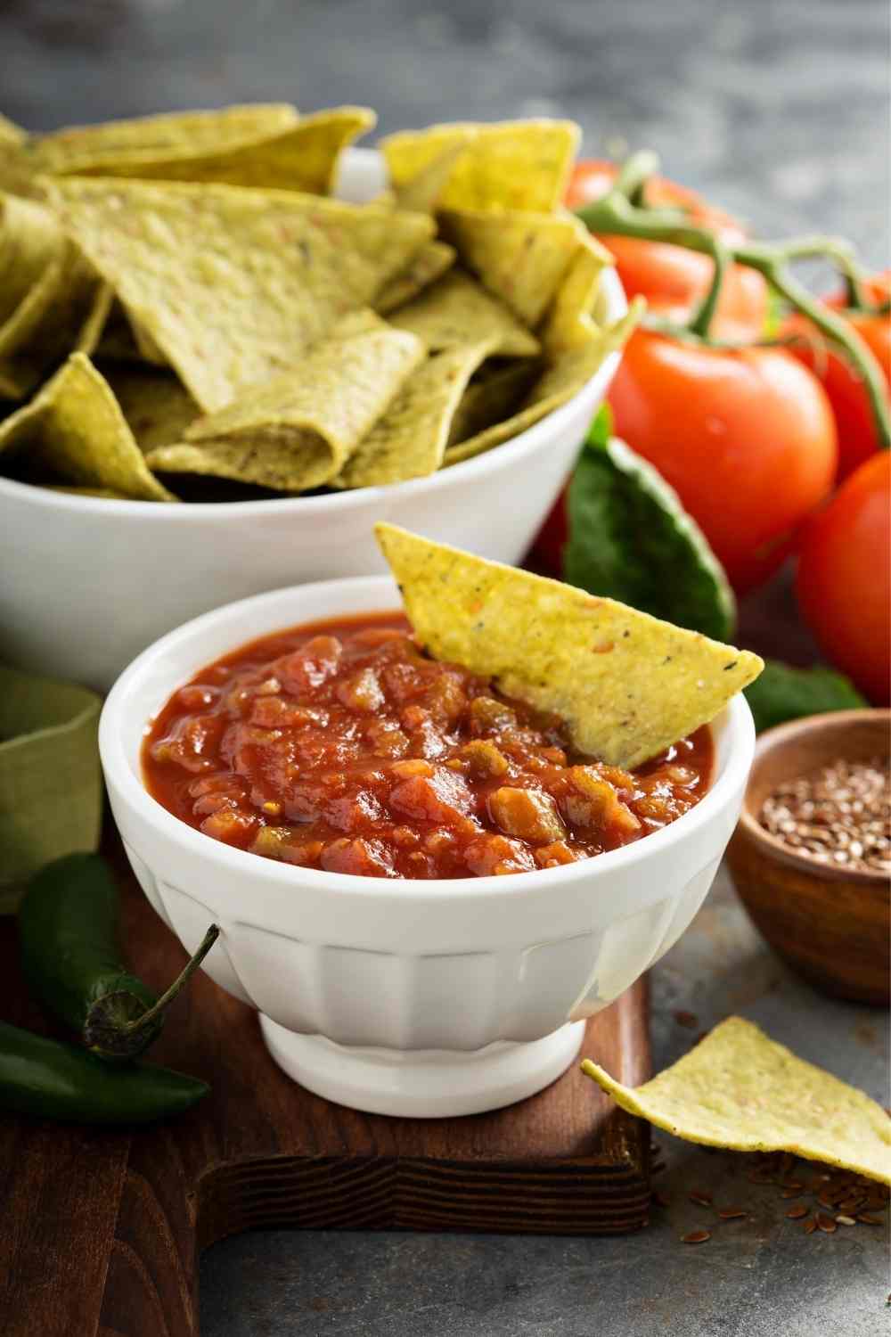 Salsa with Chips Healthy Snacks That Are Perfect For You