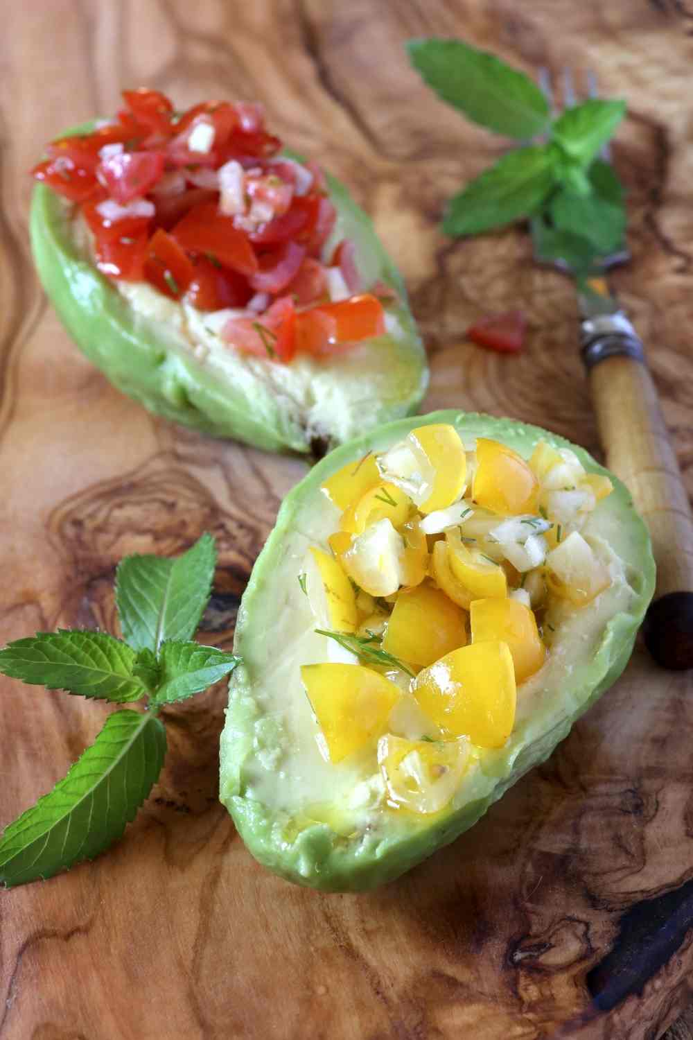 Avocado stuffed