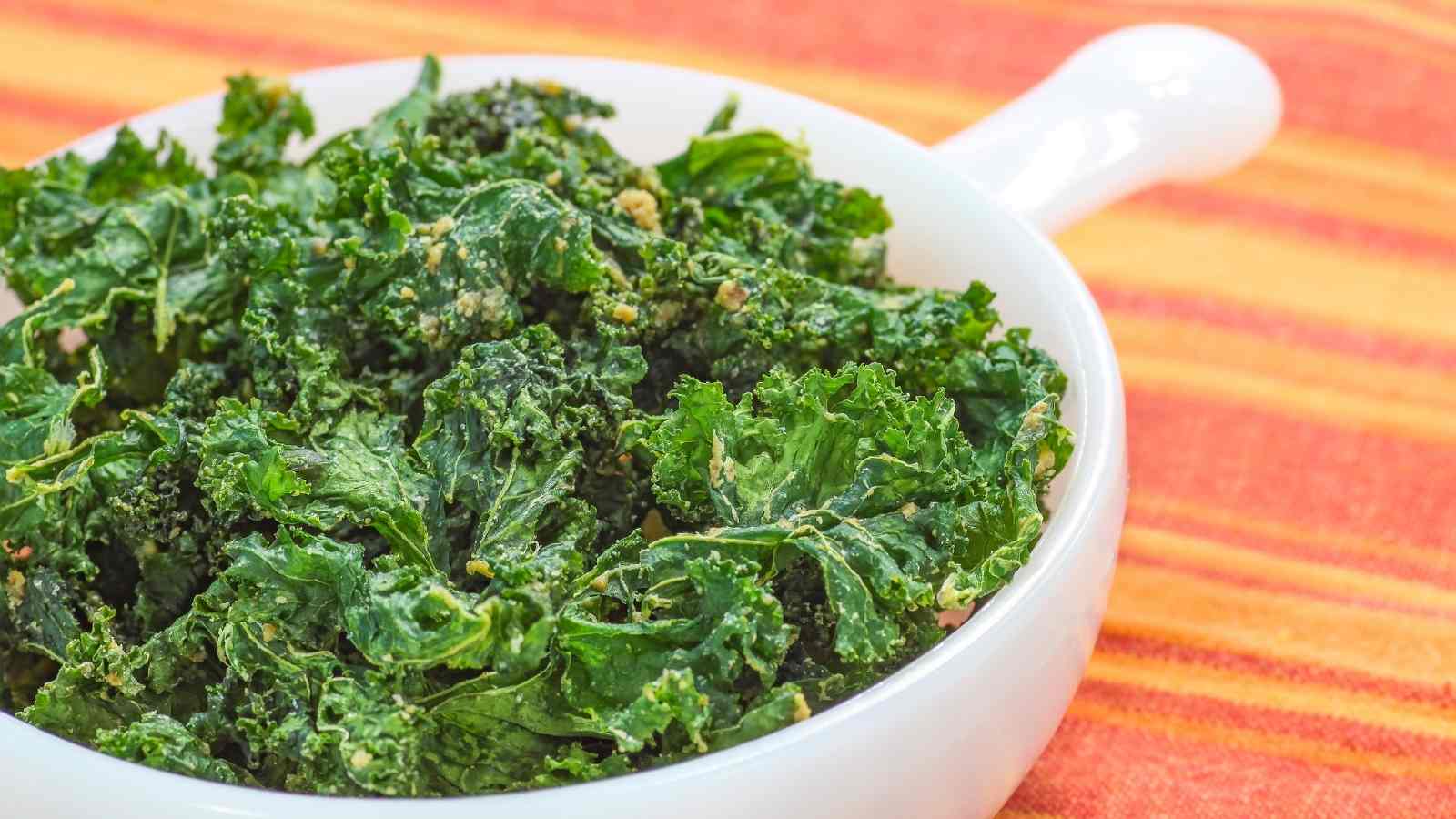 Chips of kale