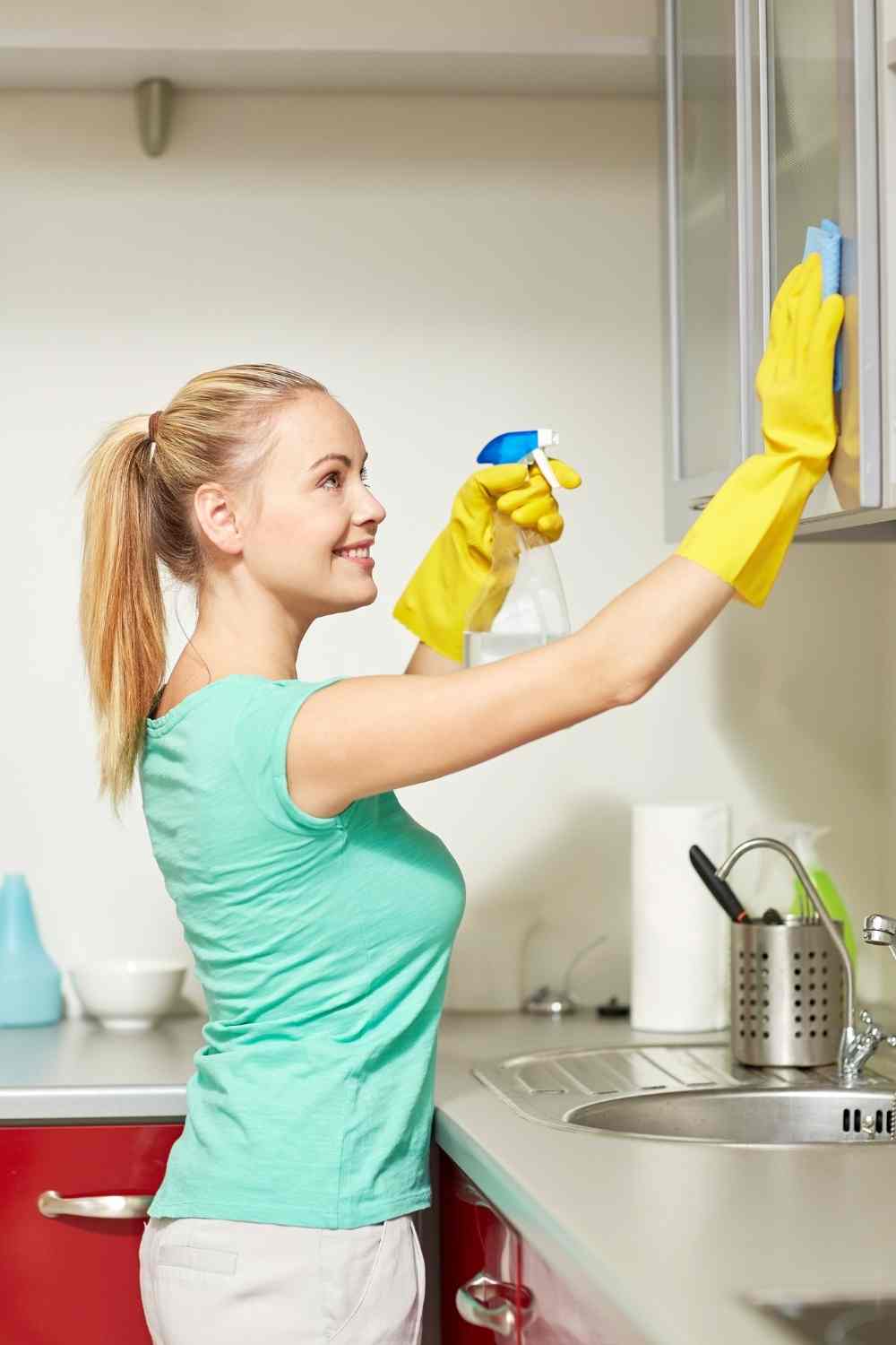 Cleaning Painted Cabinets