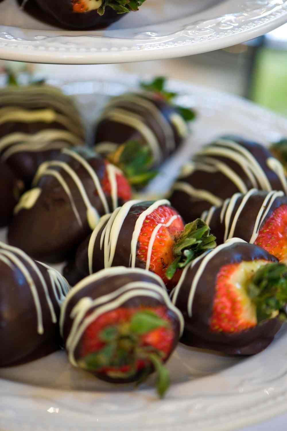 Fruit dipped in chocolate