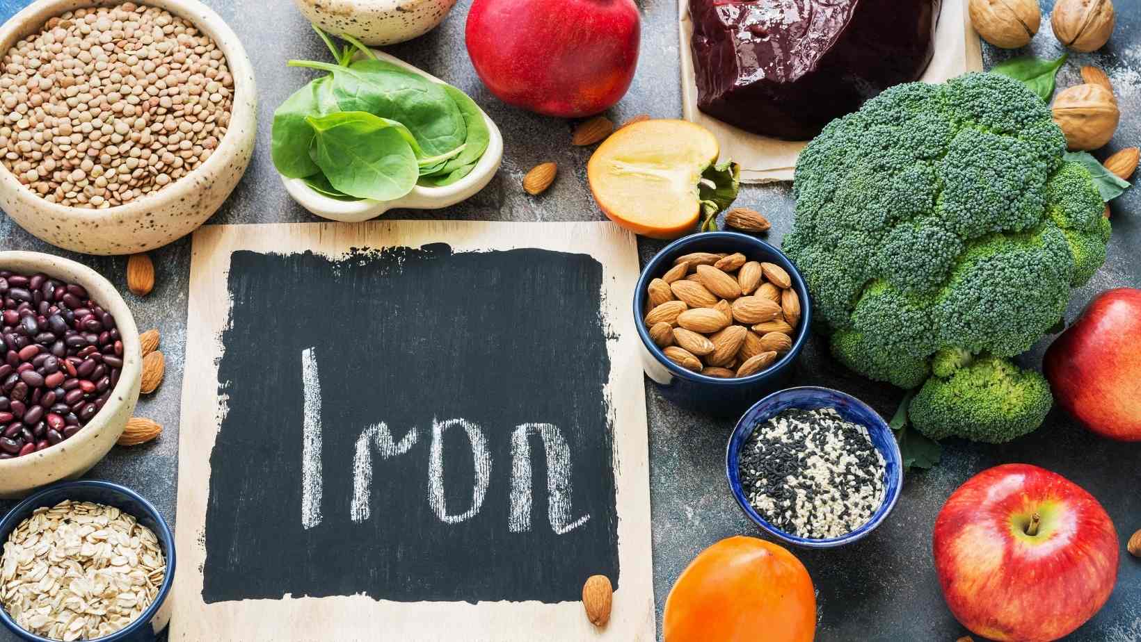 Fruits and Vegetables High in Iron