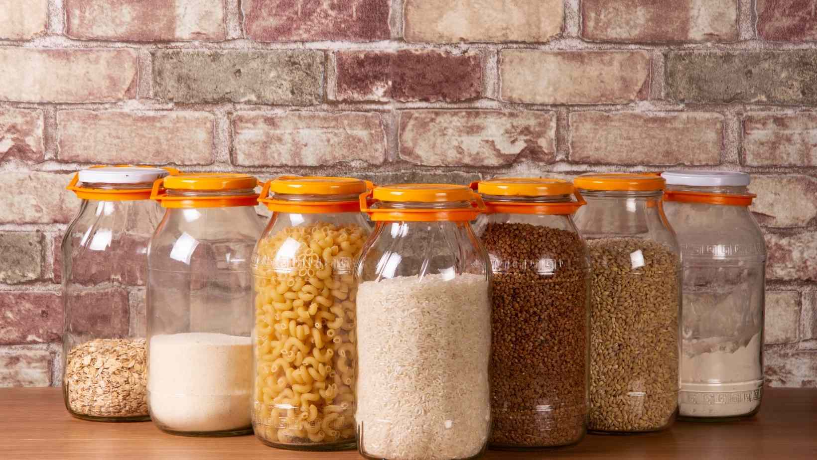 Store Food In Glass Jars