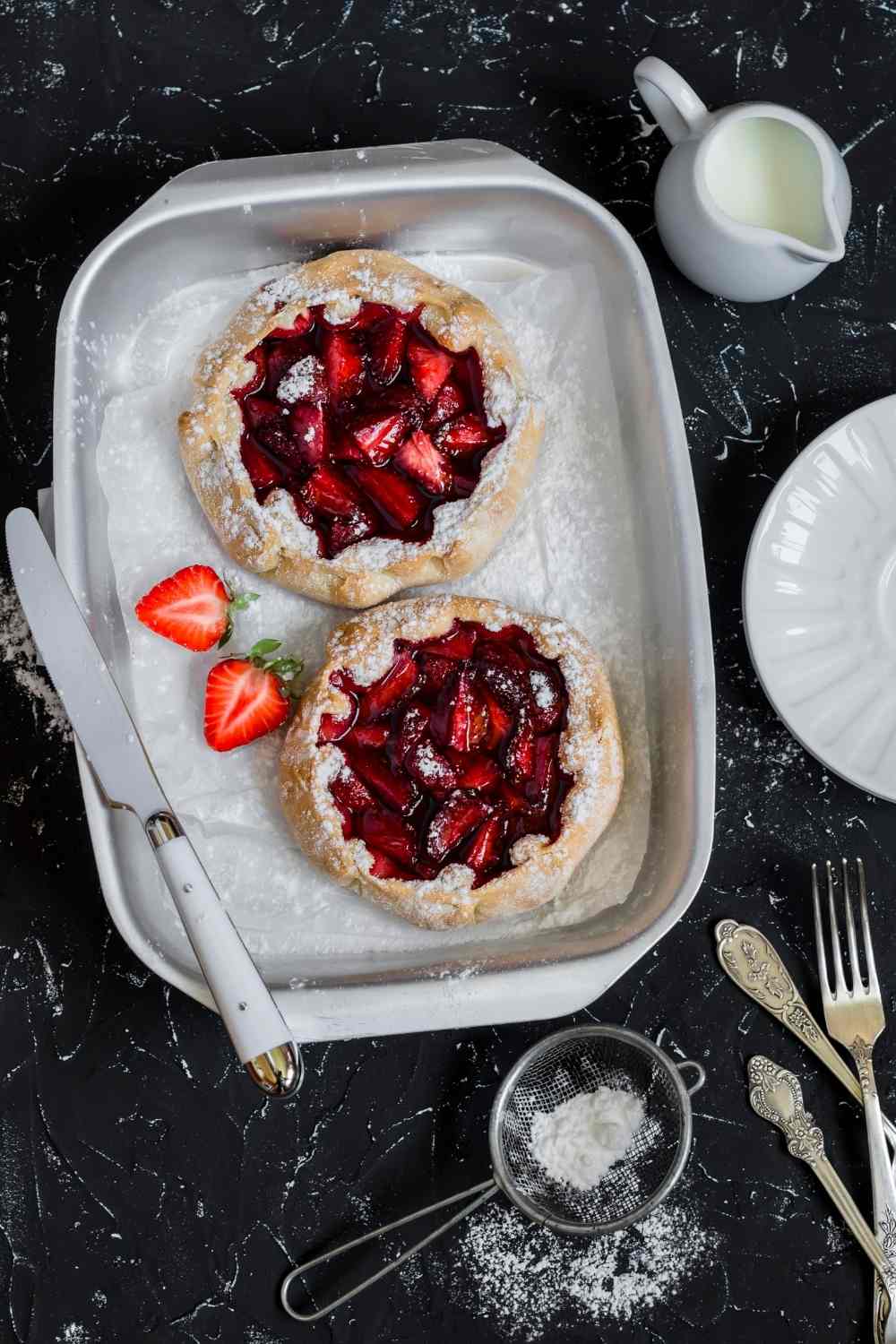 Strawberry Rustic Pie - Delightful Easter Pie Recipes to Celebrate Easter