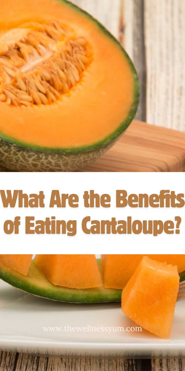 Eating Cantaloupe