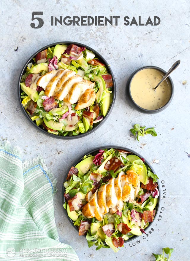 5 Ingredient Keto Chicken Salad