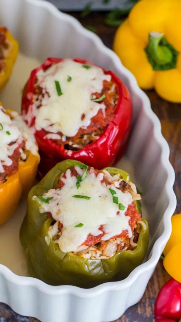 BEST INSTANT POT STUFFED PEPPERS