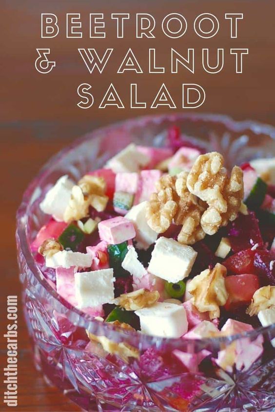 Beetroot And Walnut Salad