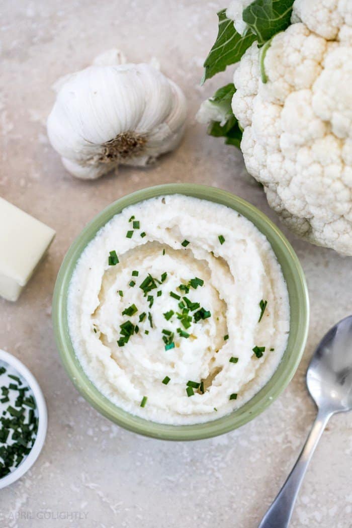 CAULIFLOWER MASHED POTATOES