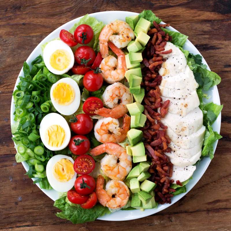 Coastal Cobb Salad from Kits Coastal 