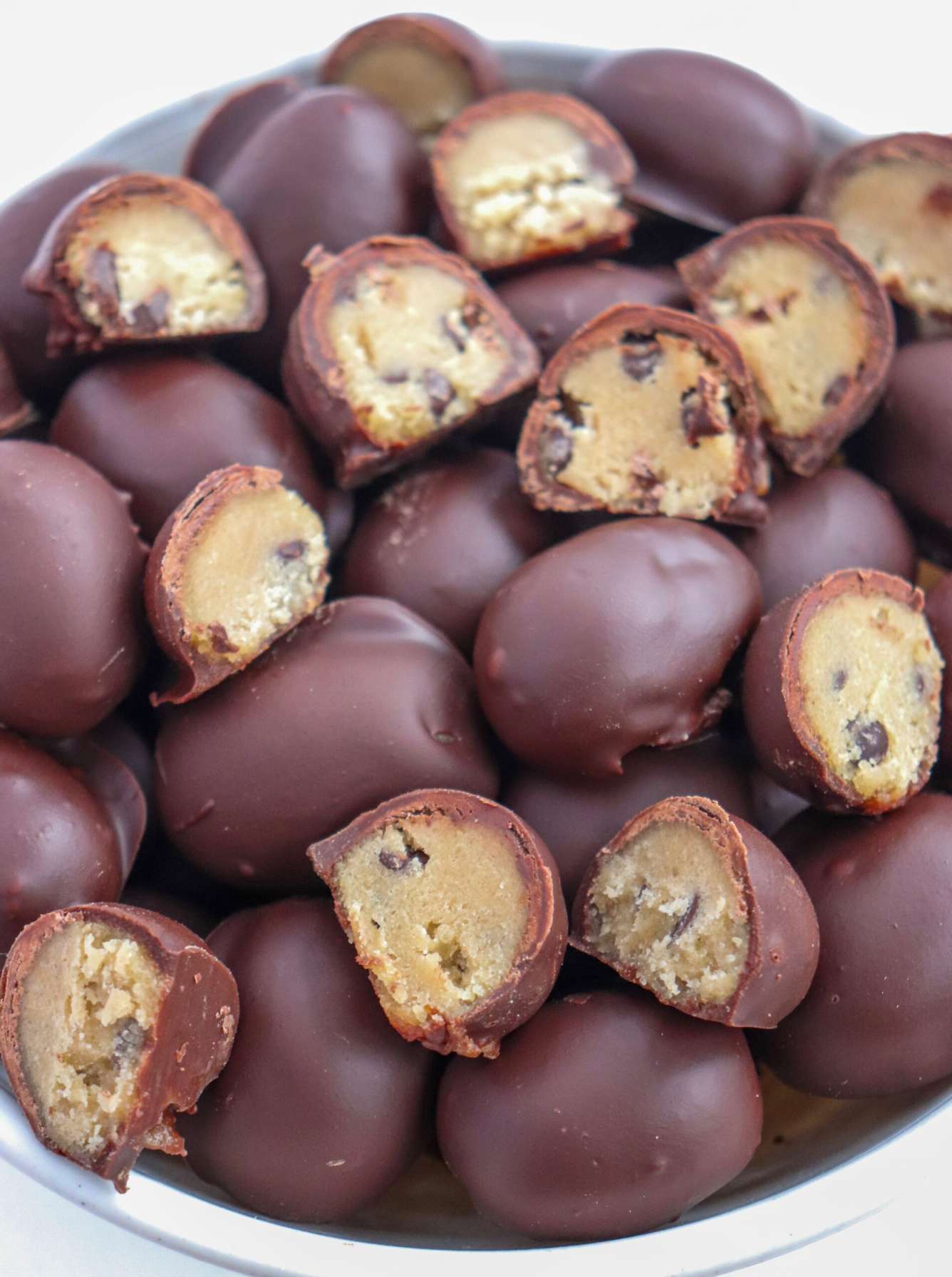 Cookie dough easter eggs