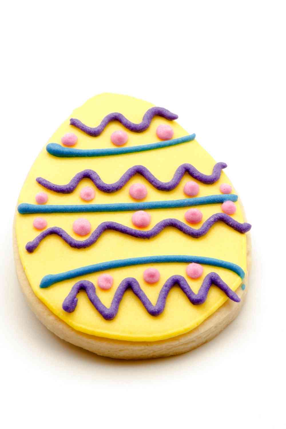 Egg puzzle cookies
