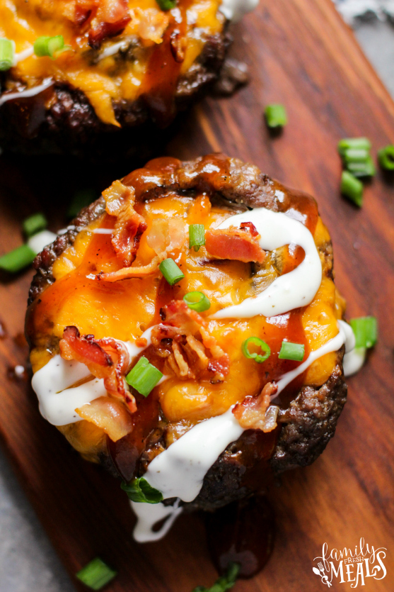 FULLY LOADED BURGER BOWLS BY FAMILY FRESH MEALS