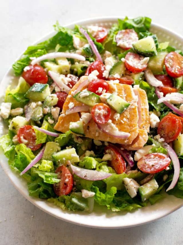 Greek Salmon Salad