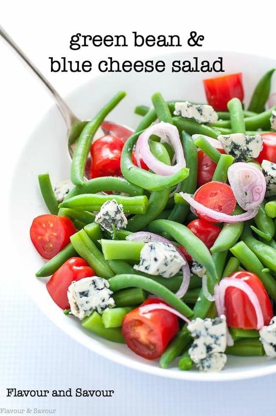 Green Bean And Blue Cheese Salad