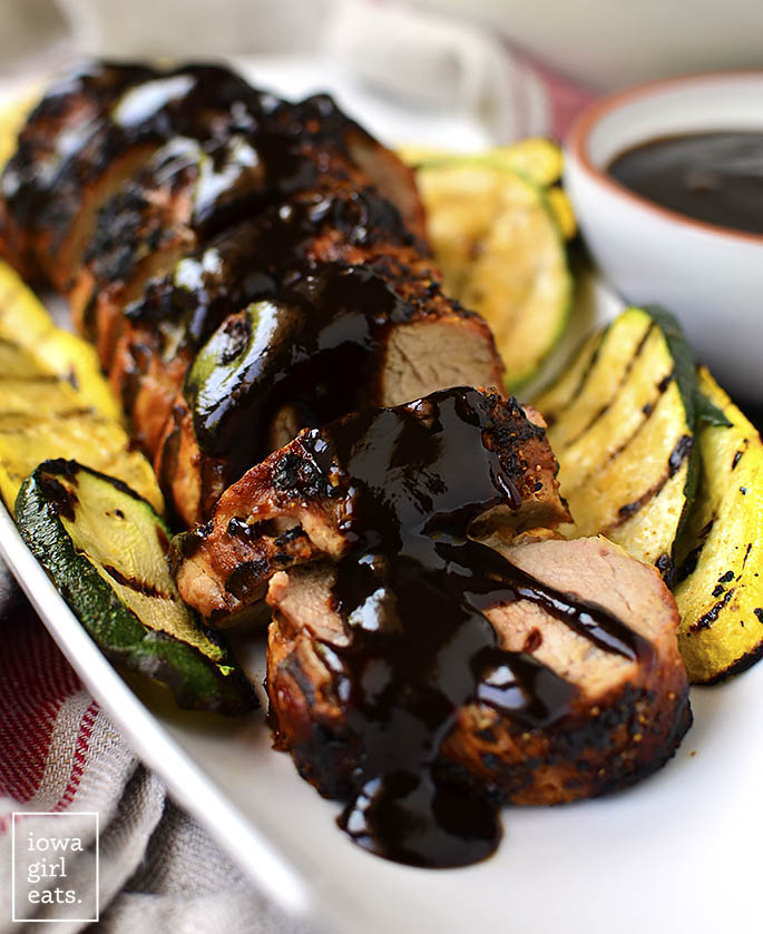 Grilled Pork Tenderloin by Iowa Girl Eats