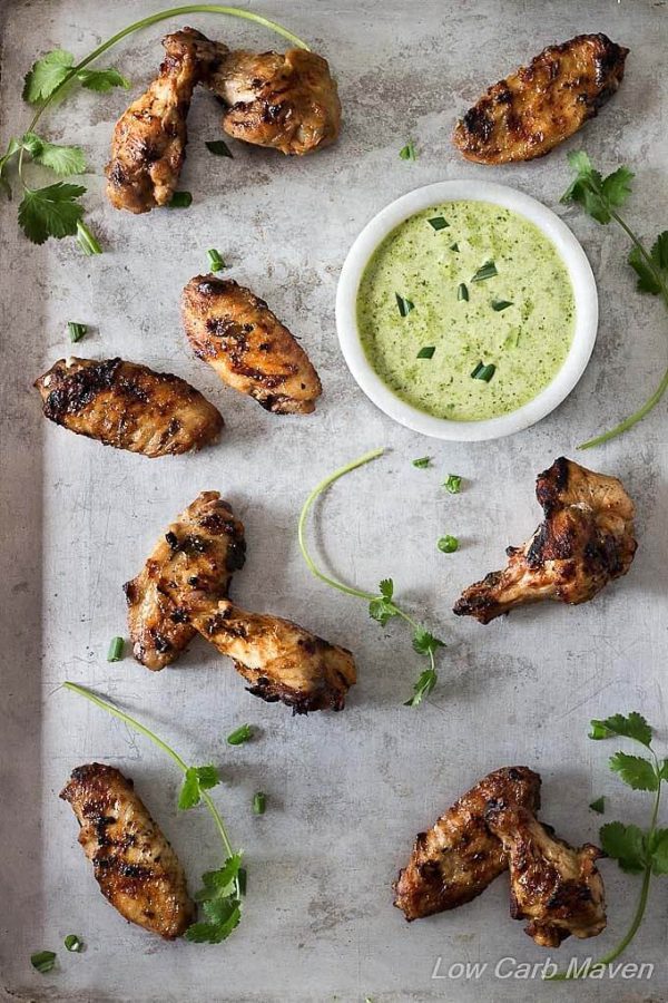 INDIAN CHICKEN TIKKA WINGS BY LOW CARB MAVEN