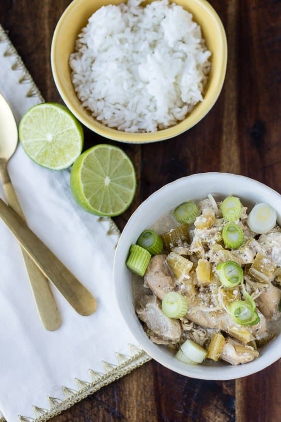 INSTANT POT COCONUT CHICKEN SOUP