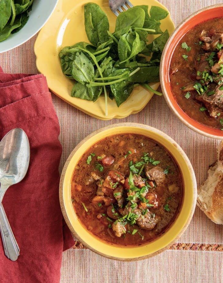 INSTANT POT MEDITERRANEAN LAMB STEW