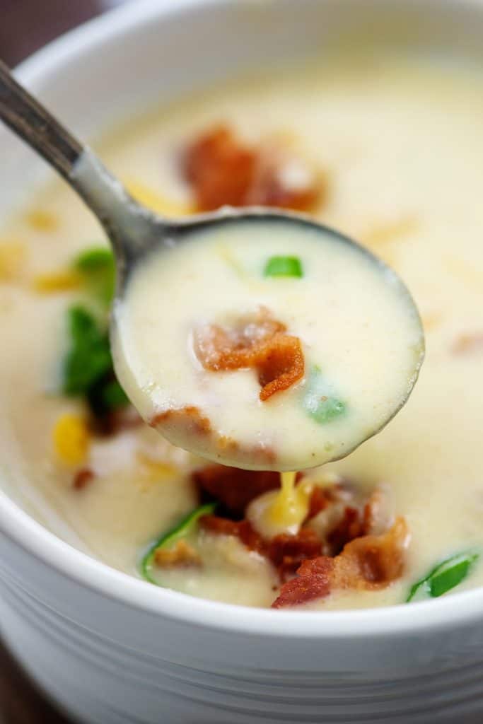 Instant Pot Cauliflower Soup