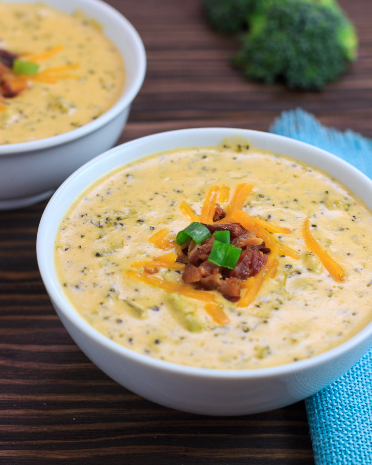 Instant Pot Keto Broccoli Chicken Bacon Cheese Soup