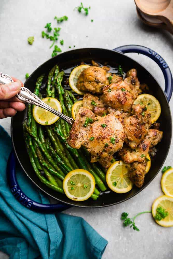 Instant Pot Lemon Garlic Chicken