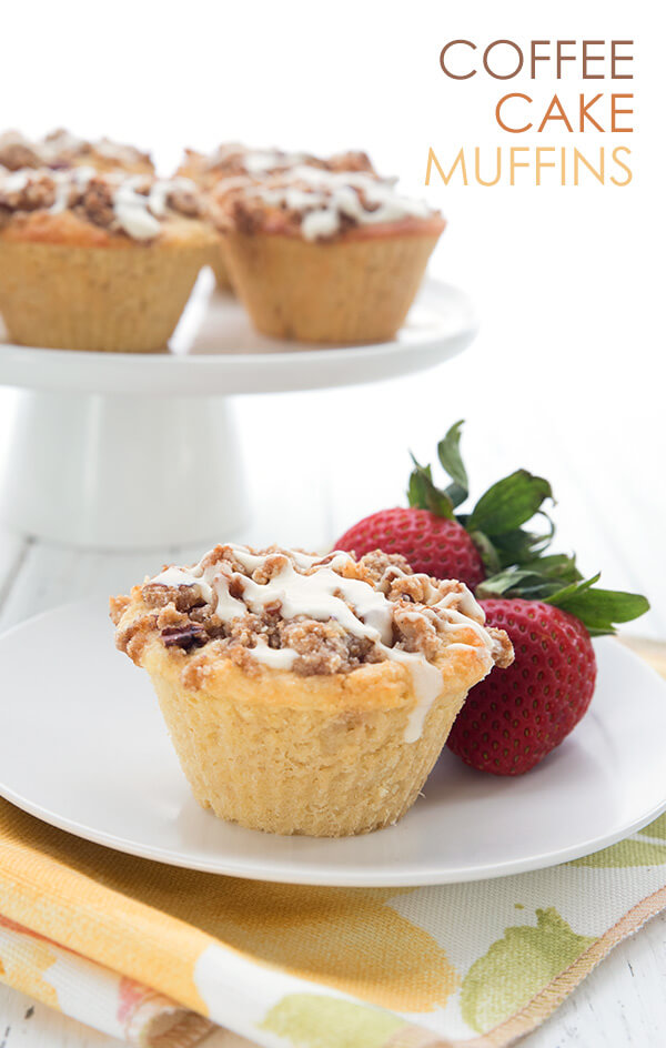 KETO Coffee Cake Muffins