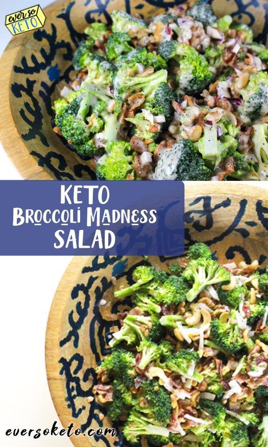 Keto Broccoli Madness Salad