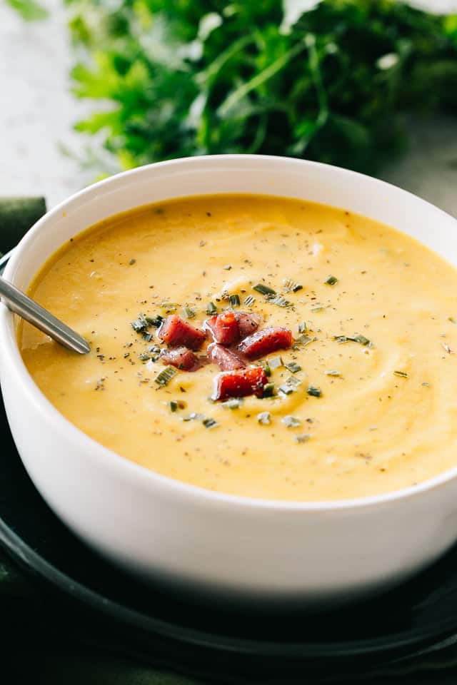 Keto Cauliflower Soup