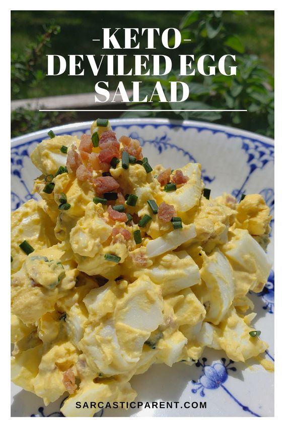 Keto Deviled Egg Salad