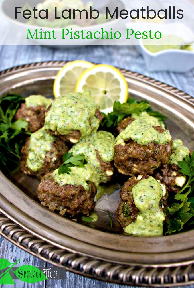 Keto Greek Feta Meatballs By Spinach Tiger