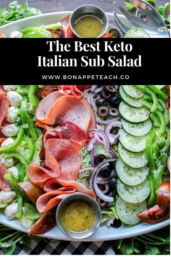 Keto Italian Sub Salad