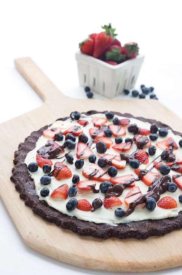 Keto Sugar-Free Cookies Pizza