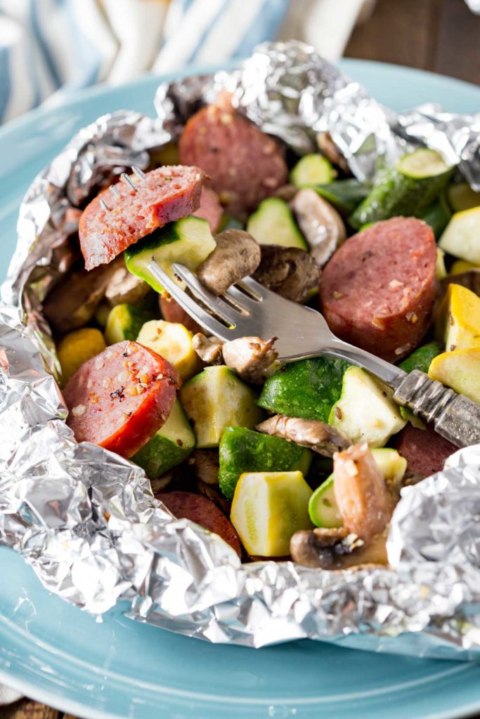 Kielbasa Foil Pouch by Eazy Peazy Mealz