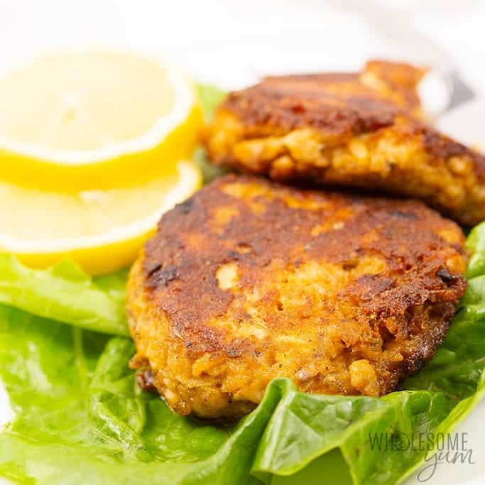 LOW CARB KETO SALMON PATTIES RECIPE