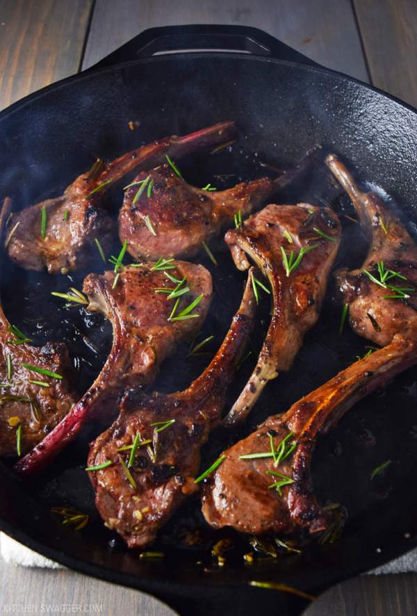 Lamb Lollipops With Garlic And Rosemary By Kitchen Swagger