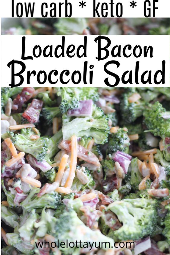 Loaded Bacon Broccoli Salad