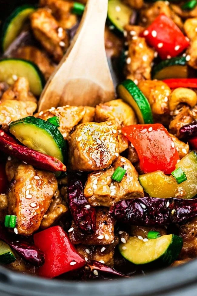 Low Carb Kung Pao Chicken