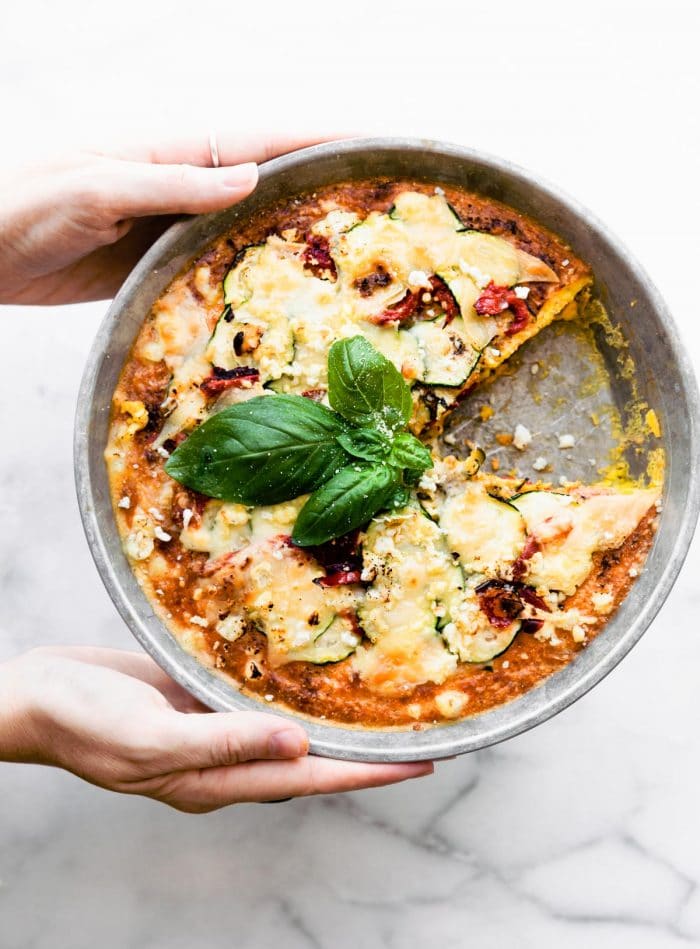 Mediterranean Keto Quiche