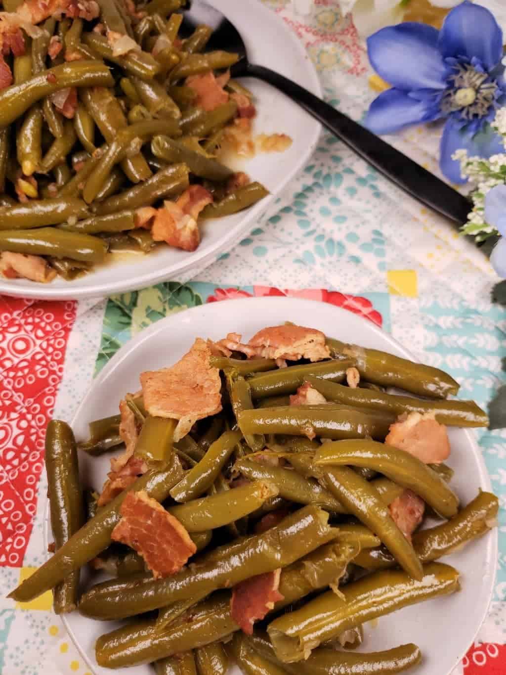 PRESSURE COOKER SOUTHERN STYLE GREEN BEANS