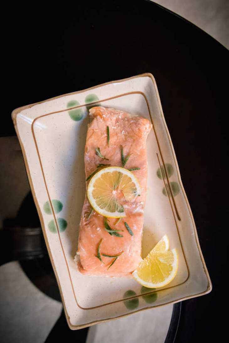 Paleo Baked Rosemary Salmon