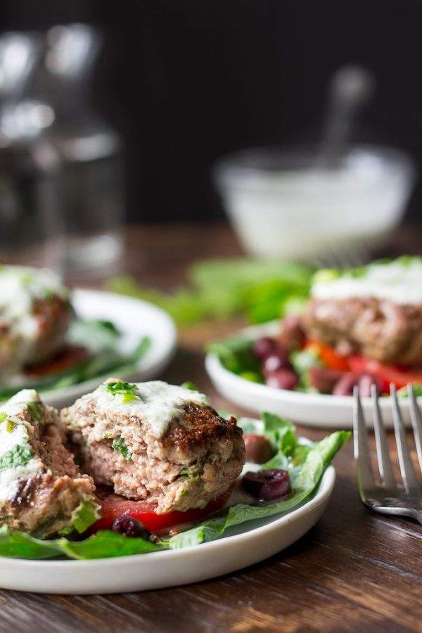 Paleo Lamb Burgers With Dairy-Free Tzatziki By Paleo Running Momma