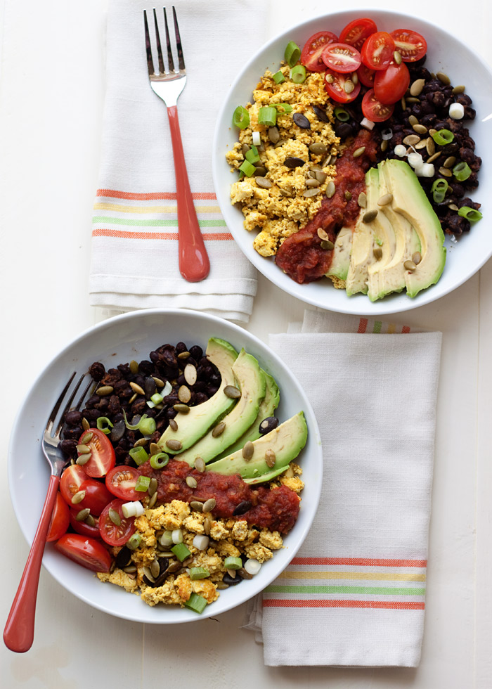 Plant Protein Power Breakfast Bowl - Healthy Lunch Bowls Recipes