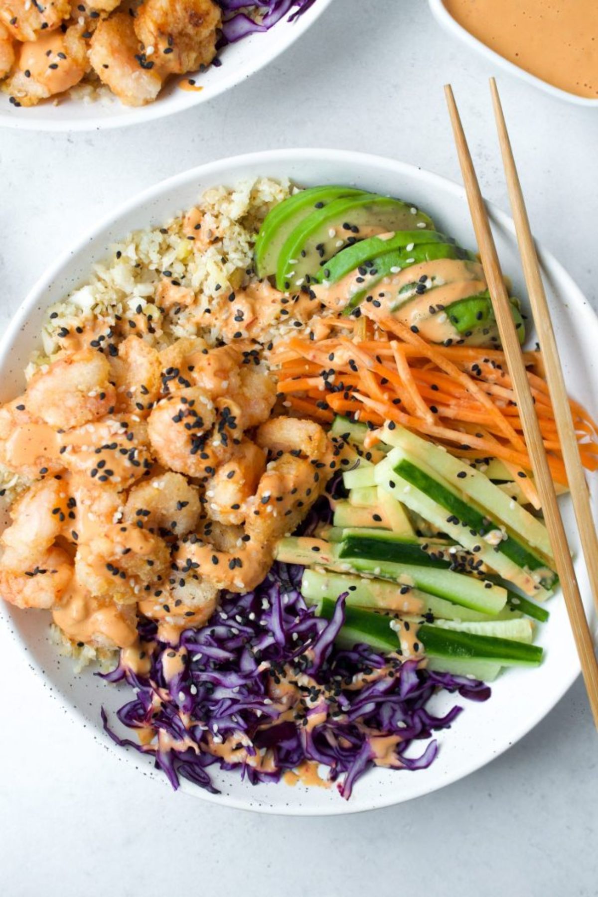 Shrimp Sushi Bowl