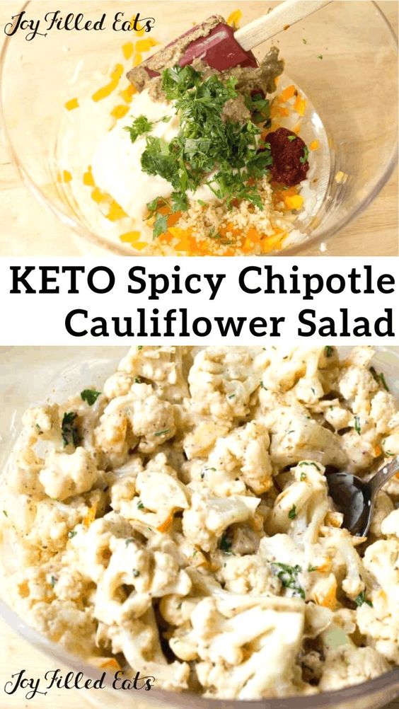 Spicy Chipotle Cauliflower Salad