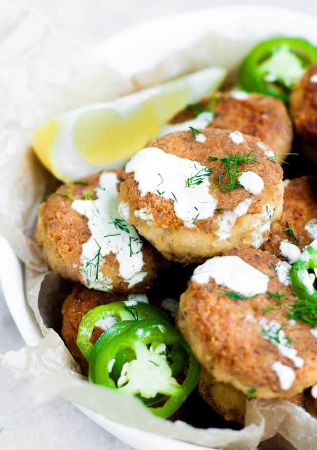 Spicy Salmon Poppers