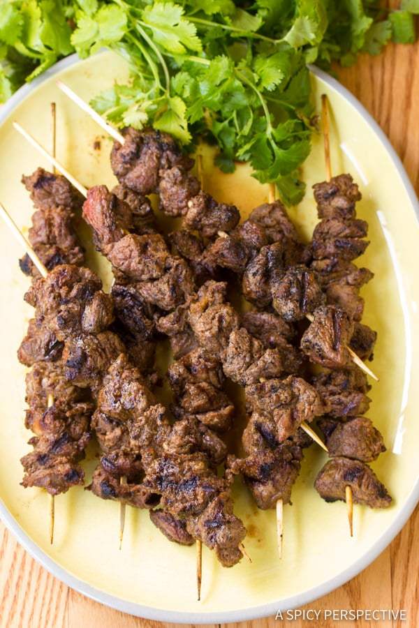 Street Meat Grilled Lamb Kebabs By A Spicy Perspective