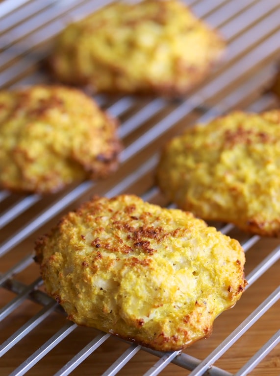 Turmeric Cauliflower Buns