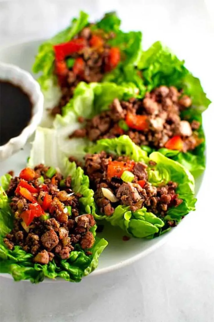 Vegan Keto Lettuce Wraps